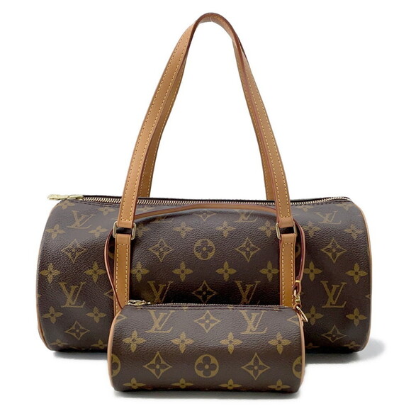 LOUIS VUITTON Brown Monogram Pouch - Picture 1 of 16